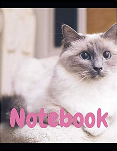okumak Creative Cat Notebook: Notebook: creative Cat Notebook with Glossy Cover | Wide-Ruled 120 Pages |Perfect gift Kids Children, Students Paperback