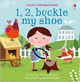 okumak 1, 2, Buckle My Shoe (Little Board Books)