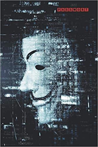 okumak Rocco Print Passwort Buch I Vendetta Maske Anonymous I Passwörter sicher offline verwalten mit A-Z Register, Notizbuch Verwaltung, Organizer für ... Verwaltung, Organizer für Zugangsdaten)