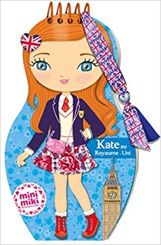 okumak Minimiki - carnet créatif - Kate au Royaume-Uni (P.BAC MINI.CARN)