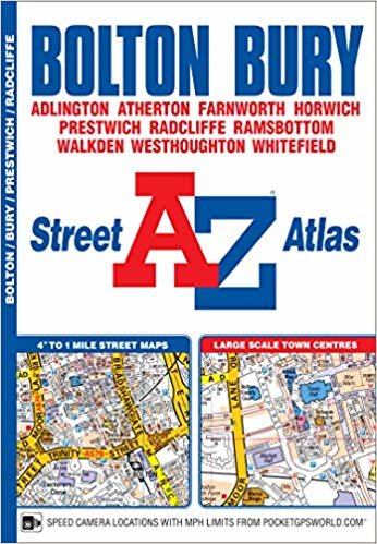 okumak Bolton &amp; Bury Street Atlas (A-Z Street Atlas)