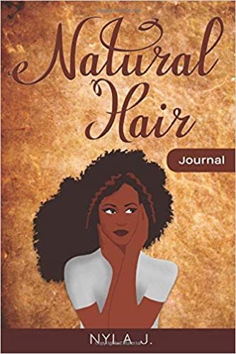 okumak Natural Hair Journal: 6 x 9, 110 Pages Lined Journal/Notebook