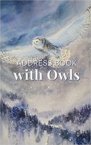 okumak Address Book with Owls