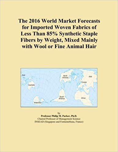 okumak The 2016 World Market Forecasts for Imported Woven Fabrics of Less Than 85% Synthetic Staple Fibers by Weight, Mixed Mainly with Wool or Fine Animal Hair