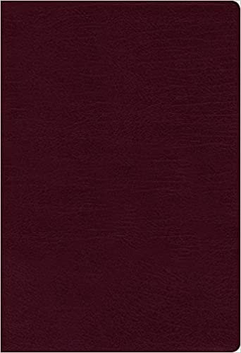 okumak NASB, Thinline Bible, Large Print, Bonded Leather, Burgundy, Red Letter, 1995 Text, Thumb Indexed, Comfort Print