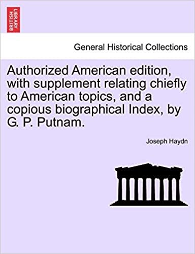 okumak Authorized American edition, with supplement relating chiefly to American topics, and a copious biographical Index, by G. P. Putnam.