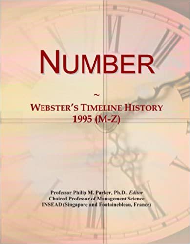 okumak Number: Webster&#39;s Timeline History, 1995 (M-Z)