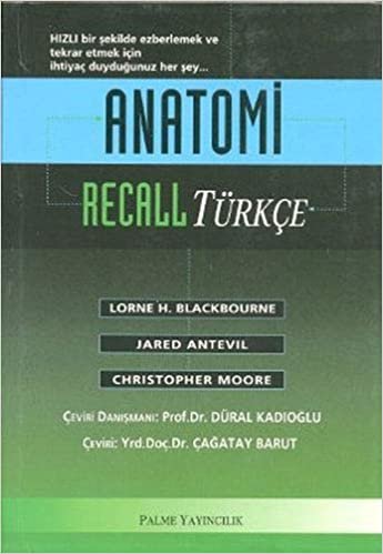 okumak Anatomi Recall (Türkçe)