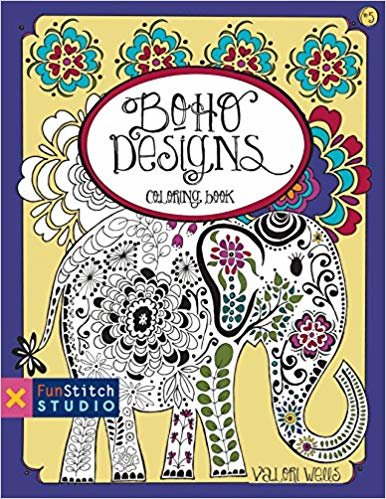 okumak Boho Designs : Coloring Book