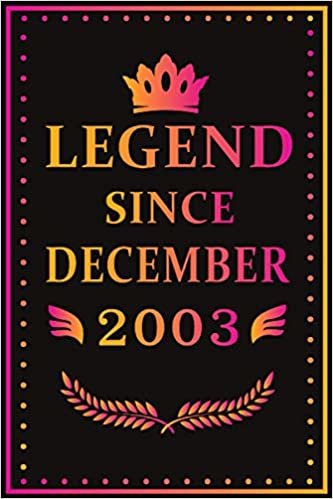okumak Legend Since December 2003: 17th birthday gifts for him - 17 Year Old 17th Birthday Gift Ideas for boys and girls - Unique Birthday Present Ideas for Son, Daughter - journal | notebook.