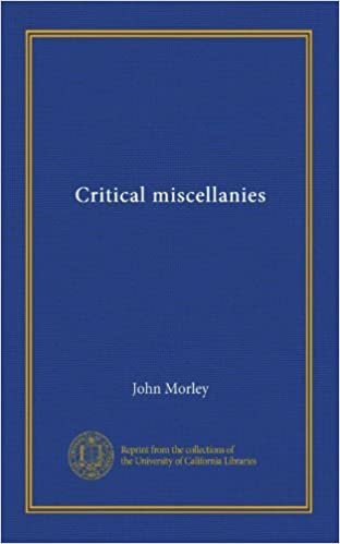 okumak Critical miscellanies (v. 3)