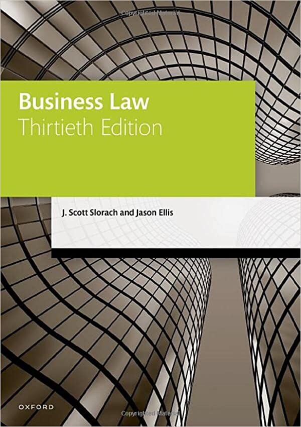 Business Law 30th Edition