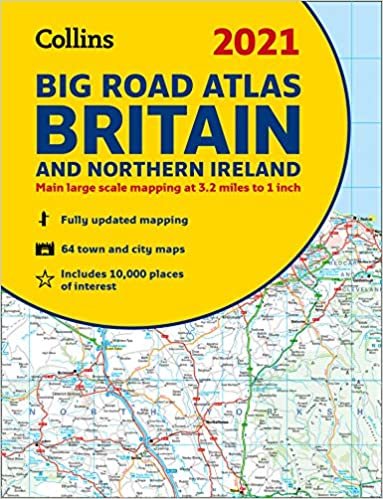 okumak GB Big Road Atlas Britain 2021: A3 Paperback (Collins Road Atlas) (Collins Road Atlas)