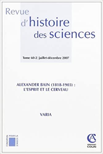 okumak Revue d&#39;histoire des sciences, N° 60 :