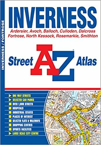okumak Inverness Street Atlas (A-Z Street Atlas)