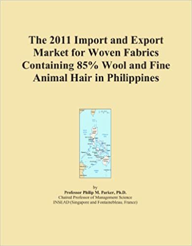 okumak The 2011 Import and Export Market for Woven Fabrics Containing 85% Wool and Fine Animal Hair in Philippines