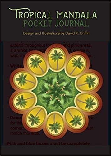 okumak Tropical Mandala Pocket Journal
