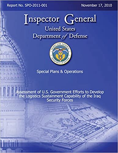 okumak Special Plans &amp; Operations Report No. SPO-2011-001 - Assessment of U.S. Government Efforts to Develop the Logistics Sustainment Capability of the Iraq Security Forces