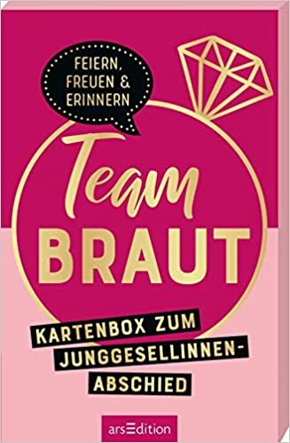 okumak Team Braut: Kartenbox zum Junggesellinnenabschied