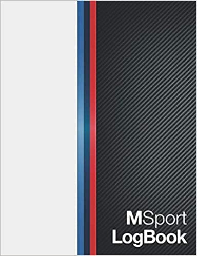 okumak M Sport Log Book: Car and Vehicle Log Book with entries for Maintenance Schedule, Fuel Mileage, Travel records, Monthly Summaries
