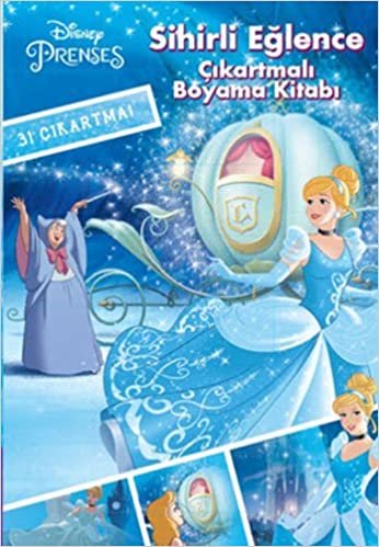 okumak Disney Prenses Sihirli Eğlence - Çıkartmalı Boyama Kitabı: 31 Çıkartma!