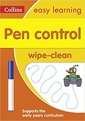 okumak Pen Control Age 3-5 Wipe Clean Activity Book: Prepare for Preschool with easy home learning (Collins Easy Learning Preschool)