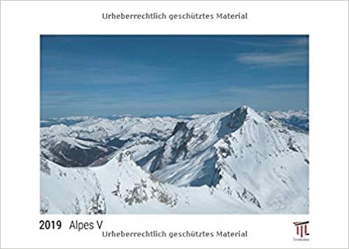 okumak Alpes V 2019 - Édition blanche - Calendrier mural Timokrates, calendrier photo, calendrier photo - DIN A3 (42 x 30 cm)