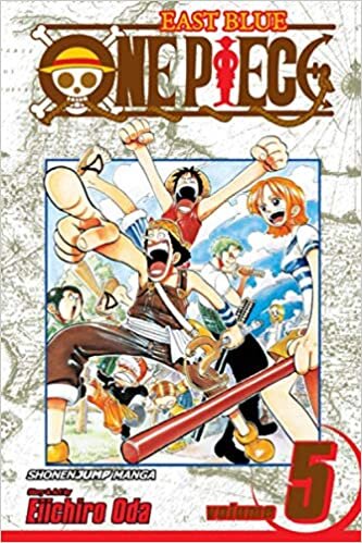 okumak Composition Notebook: One Piece Vol. 5 Anime Journal-Notebook, College Ruled 6&quot; x 9&quot; inches, 120 Pages