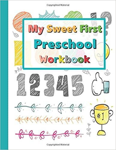 okumak My Sweet First Preschool Workbook: Grades K-2: Primary Composition Half Page Lined Paper with Drawing Space (8.5&quot; x 11&quot; Notebook), Learn To Write and Draw Journal