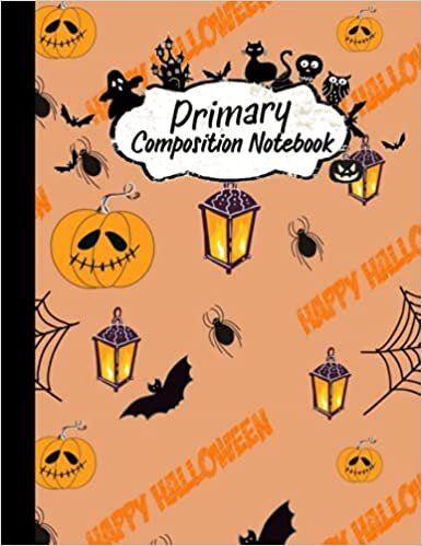 okumak Primary Composition Notebook: Cute Halloween evil, Draw and Write Primary Story Journal | A Primary Journal Grades K-2 Book With 110+ Pages Of Dotted ... Notebook For Kids, who Love Halloween evil.