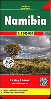 Namibia Road Map 1:1 000 000