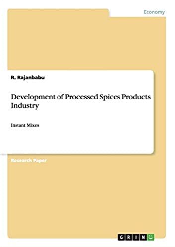 okumak Development of Processed Spices Products Industry: Instant Mixes