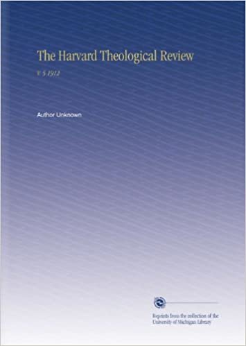 okumak The Harvard Theological Review: V. 5 1912