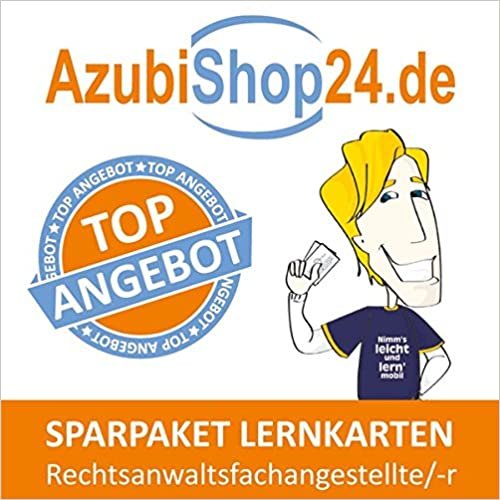 okumak AzubiShop24.de Spar-Paket Lernkarten Rechtsanwaltsfachangestellte/r: Prüfungsvorbereitung auf die Abschlussprüfung zum Sparpreis