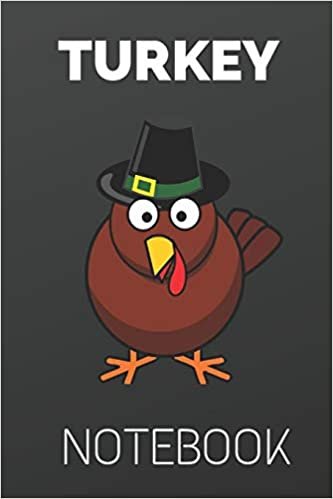 okumak TURKEY NOTEBOOK: notebook thanksgiving for giving 120 pages (6&quot;x 9&quot;)