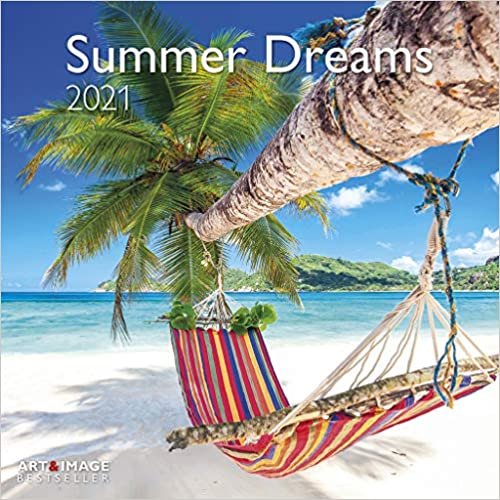 okumak Summer Dreams 2021 - Wand-Kalender - Broschüren-Kalender - A&amp;I - 30x30 - 30x60 geöffnet