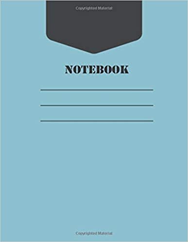 okumak Notebooks, College Ruled Comp Book, Writing Journal with Lined Paper, Home School Supplies for College Students &amp; K-12, 8.5&quot; X 11”, 100 Sheets, Teal