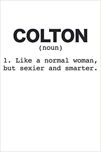 okumak Colton: 2021 Colton Planner (First Name Gifts)