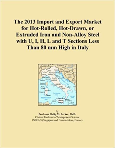 okumak The 2013 Import and Export Market for Hot-Rolled, Hot-Drawn, or Extruded Iron and Non-Alloy Steel with U, I, H, L and T Sections Less Than 80 mm High in Italy