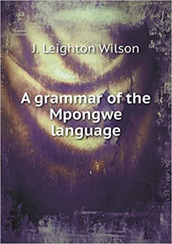 okumak A grammar of the Mpongwe language