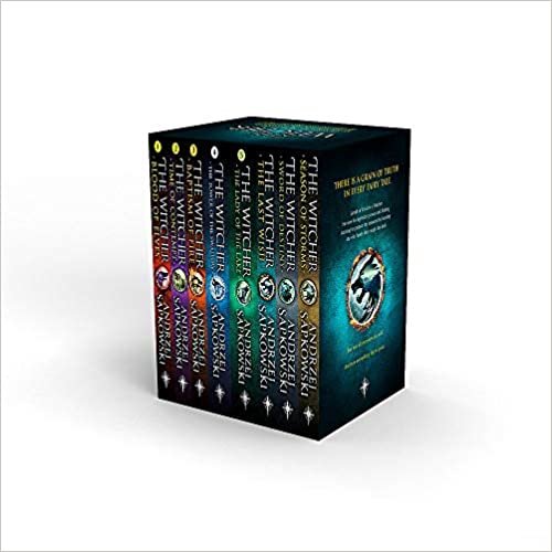 okumak The Witcher Boxed Set: The Last Wish, Sword of Destiny, Blood of Elves, Time of Contempt, Baptism of Fire, The Tower of The Swallow, The Lady of the Lake, Season of Storms