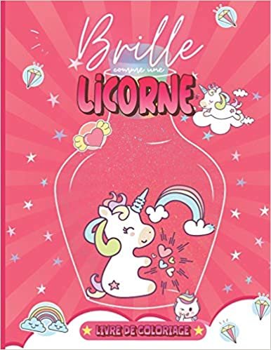 okumak Brille comme une licorne: Un livre de coloriage pour les amoureux des licornes