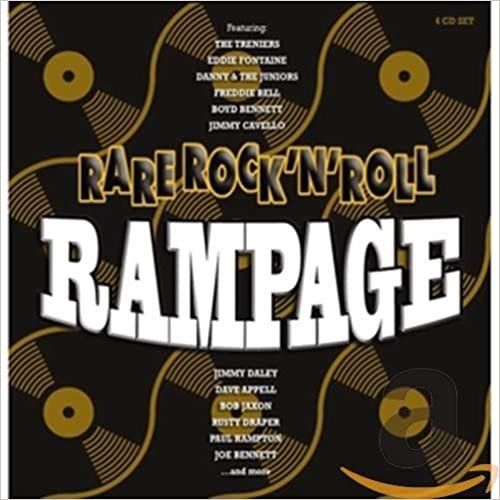 okumak Rare Rock &#39;n&#39; Roll Rampage (4CD) [Audio CD] Various Artists