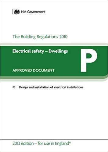 okumak Approved Document P: Electrical Safety - Dwellings (2013 Edition - for Use in England) by Department of Communities and Local Government (2013) Paperback