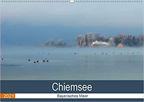 okumak Chiemsee - Bayerisches Meer (Wandkalender 2021 DIN A2 quer): Malerischer See am Fuße der Alpen (Monatskalender, 14 Seiten )