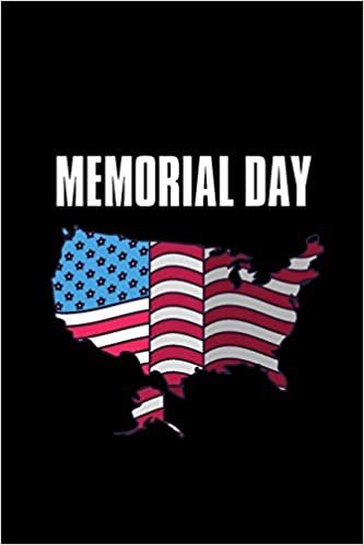 okumak Memorial Day: No.2 Decoration Day U.S. Flags , Black Color Book 6x9&quot; 100 Pages Blank Lined Notebook / Journal / Diary For Gifts (Memorial Day Notebook, Band 2)
