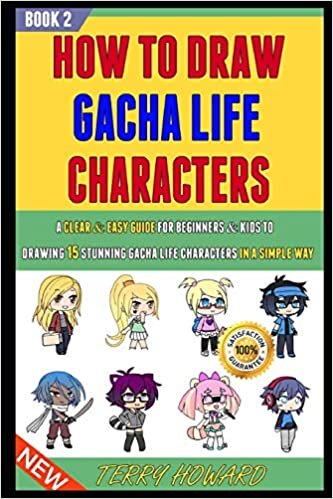 okumak How To Draw Gacha Life Characters: A Clear &amp; Easy Guide For Beginners &amp; Kids To Drawing 15 Stunning Gacha Life Characters In A Simple Way (Book 2).