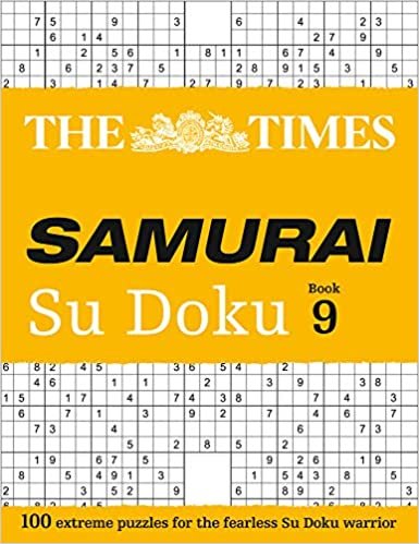okumak The Times Samurai Su Doku: Book 9: 100 Exreme Puzzles for the Fearless Su Doku Warrior