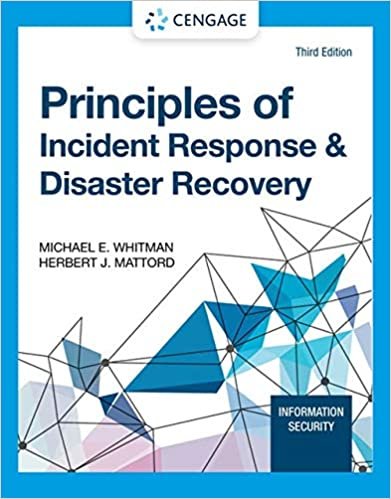 okumak Principles of Incident Response &amp; Disaster Recovery