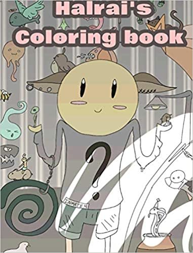 okumak Halrai&#39;s coloring book